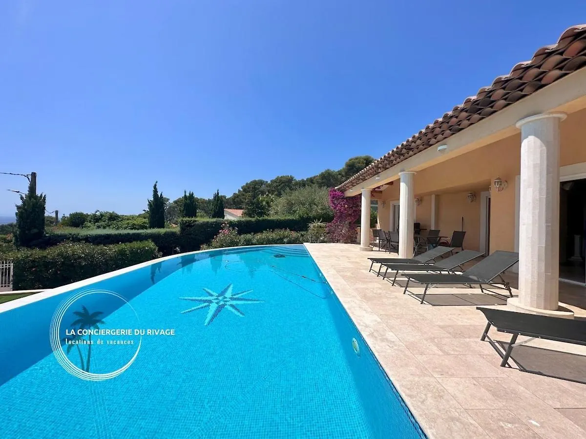 Villa Les Freesias - Grande Piscine - Vue Sur Mer Carqueiranne